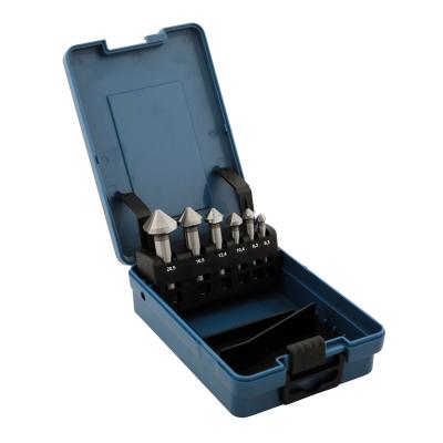 Konisk försänkare sats Ø6,3-20,5 mm 90° HSS